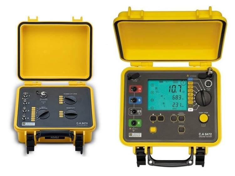 C.A 6472 измеритель сопротивления заземления с модулем 6474