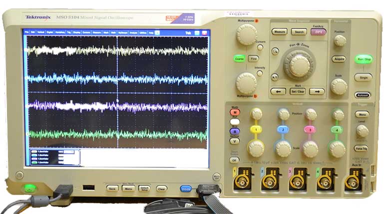 MSO5104 Осциллограф цифровой смешанных сигналов (4+16 каналов; 1000 МГц)