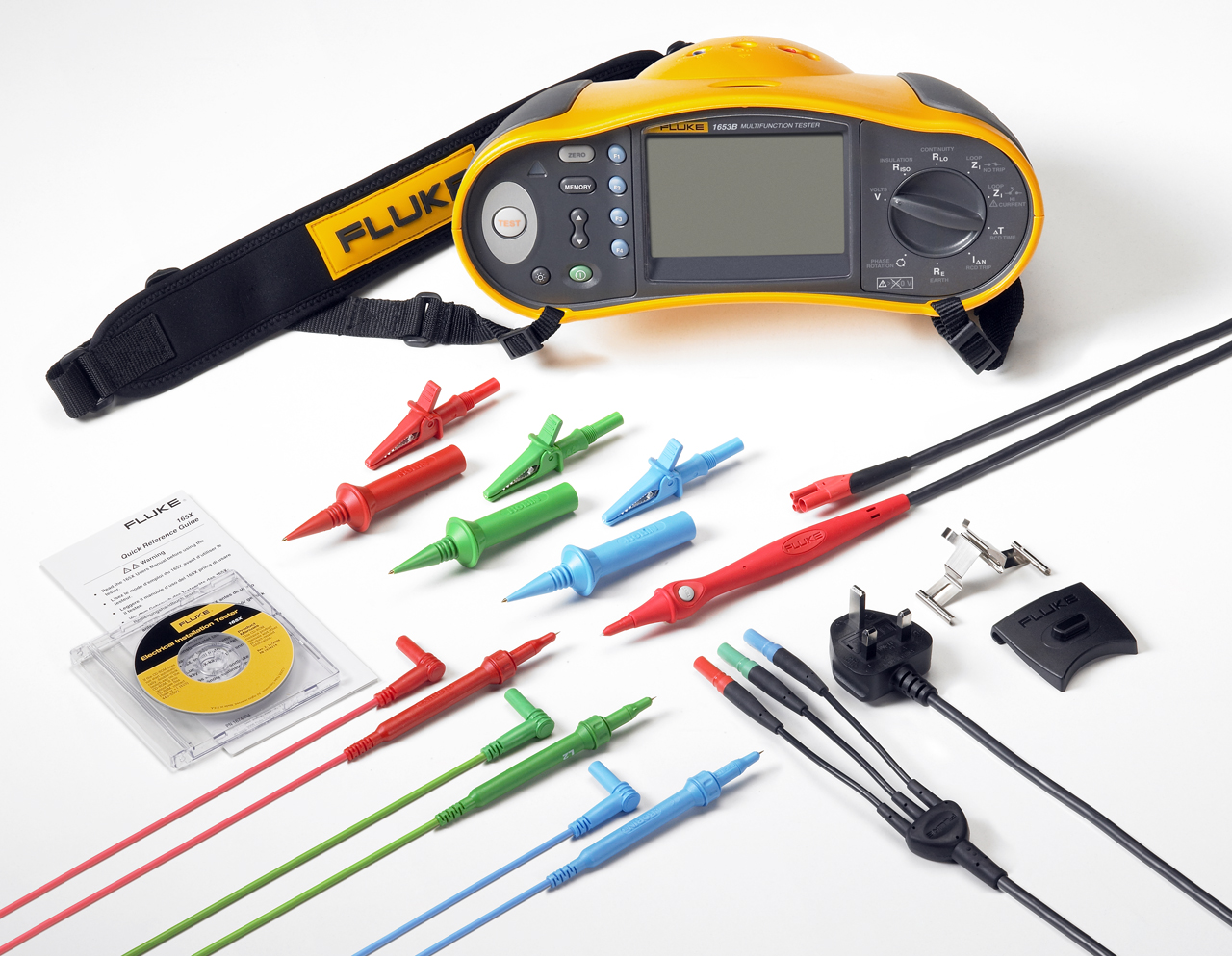 Комплект поставки Fluke 1653b